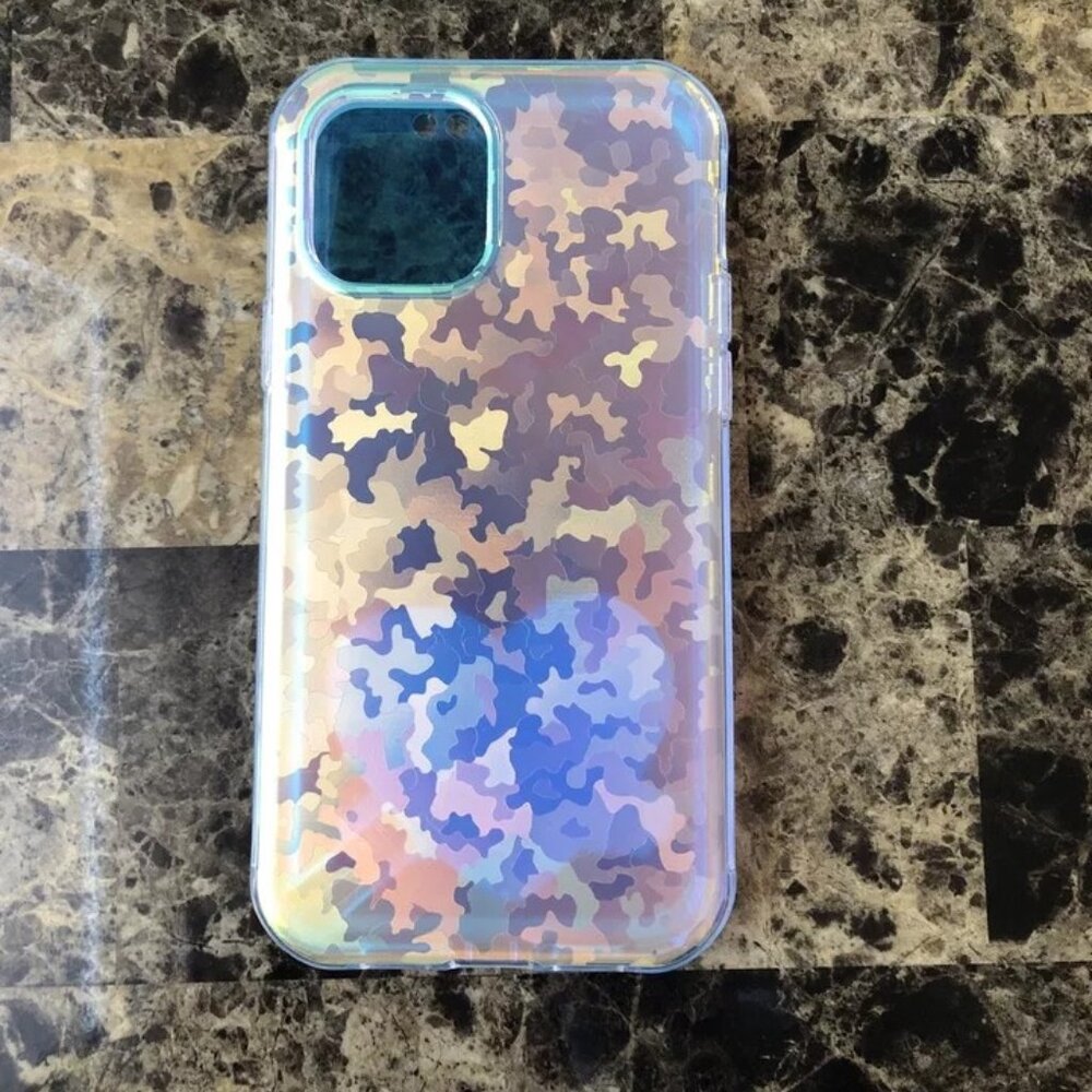 Hocase iPhone 12 / 12 Pro 6.1” Phone Case Golden Camo New Open Package